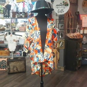 Lula Roe small kimono nwot AR